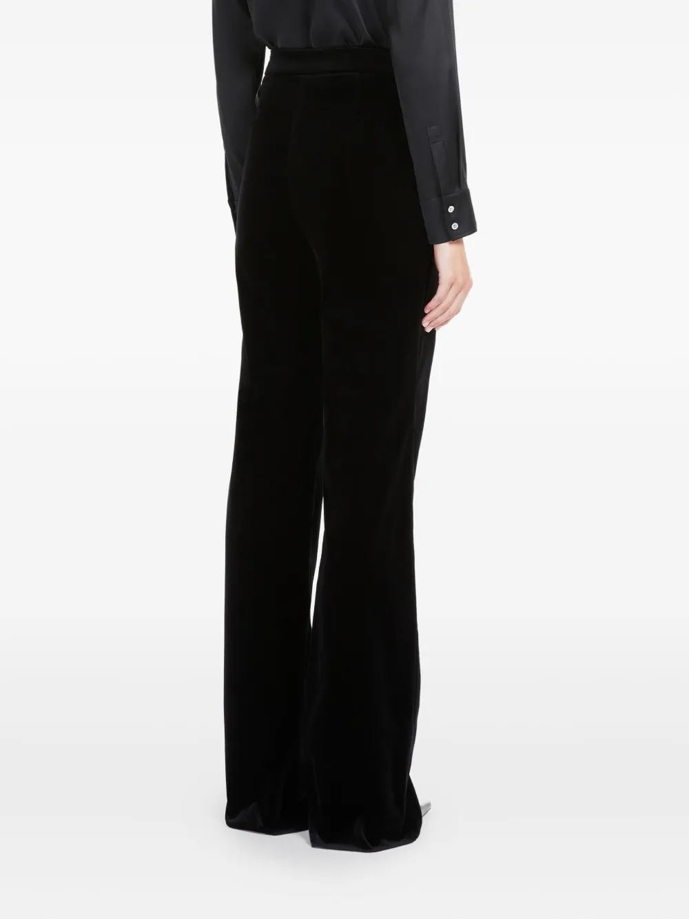 Max Mara Straight broek Zwart