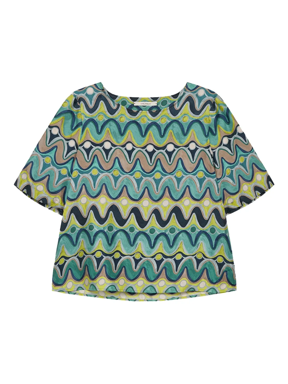 MALIPARMI silk T-shirt