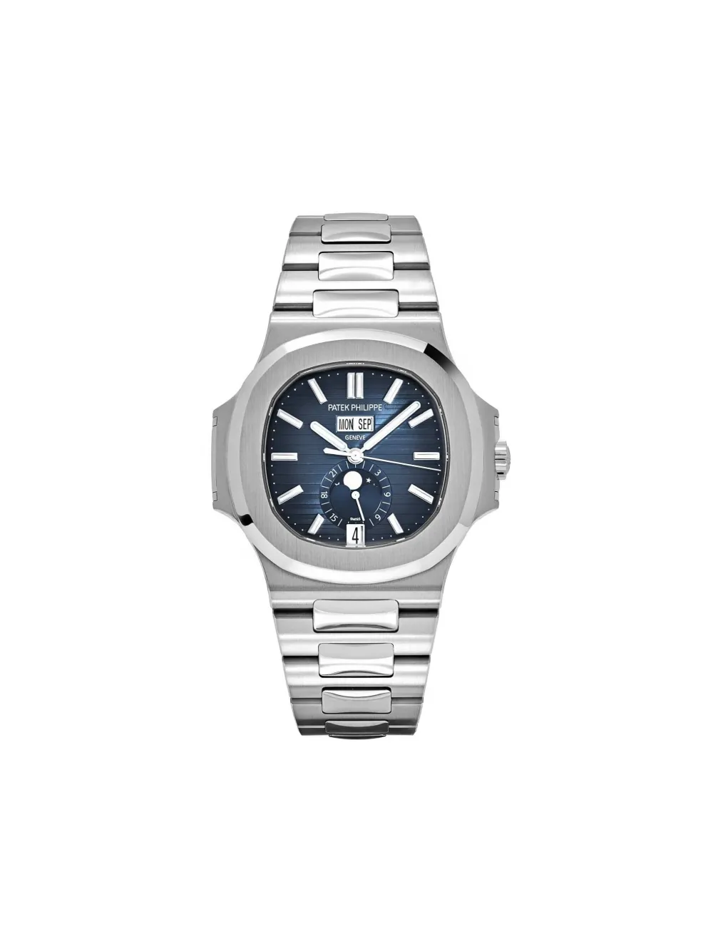 Patek Philippe 2019 pre-owned Nautilus 40mm | Blue | Image 1