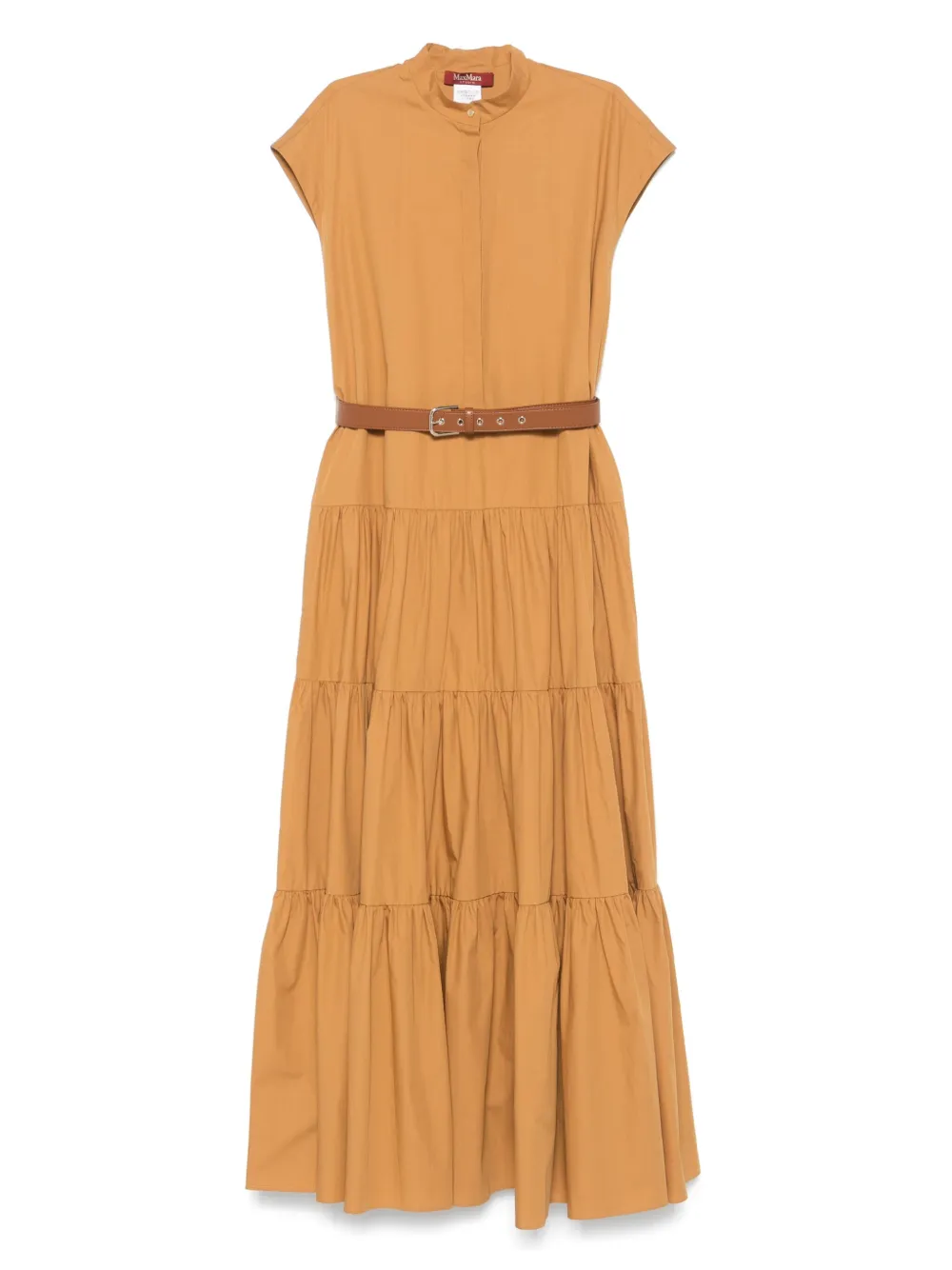 Max Mara cotton midi dress Bruin
