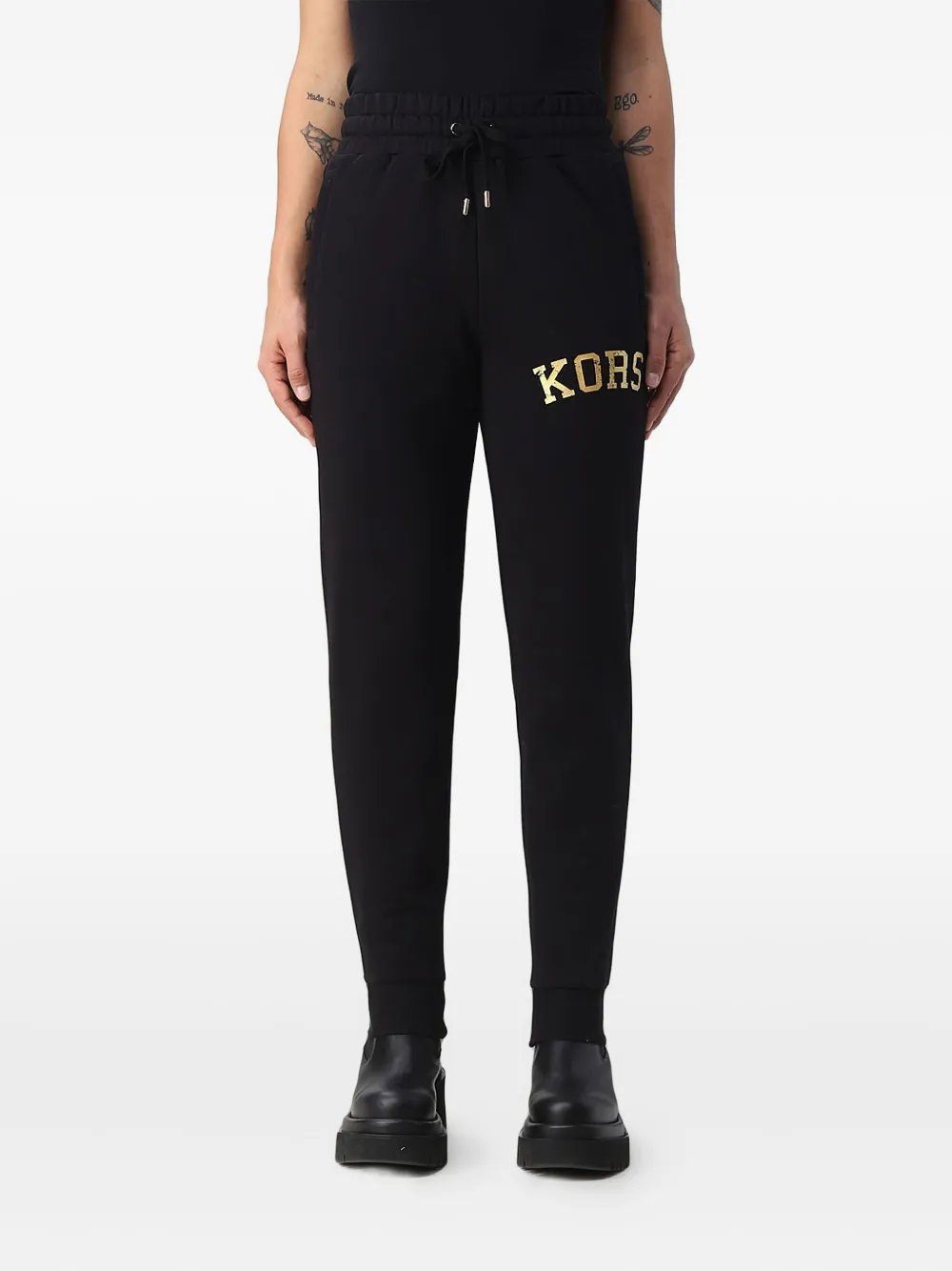 Michael Kors トラックパンツ - ブラック Michael Kors トラックパンツ - ブラック