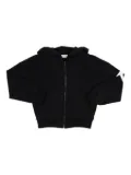 Monnalisa zip-up hoodie - Black