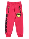 Barrow kids logo-print track pants - Red