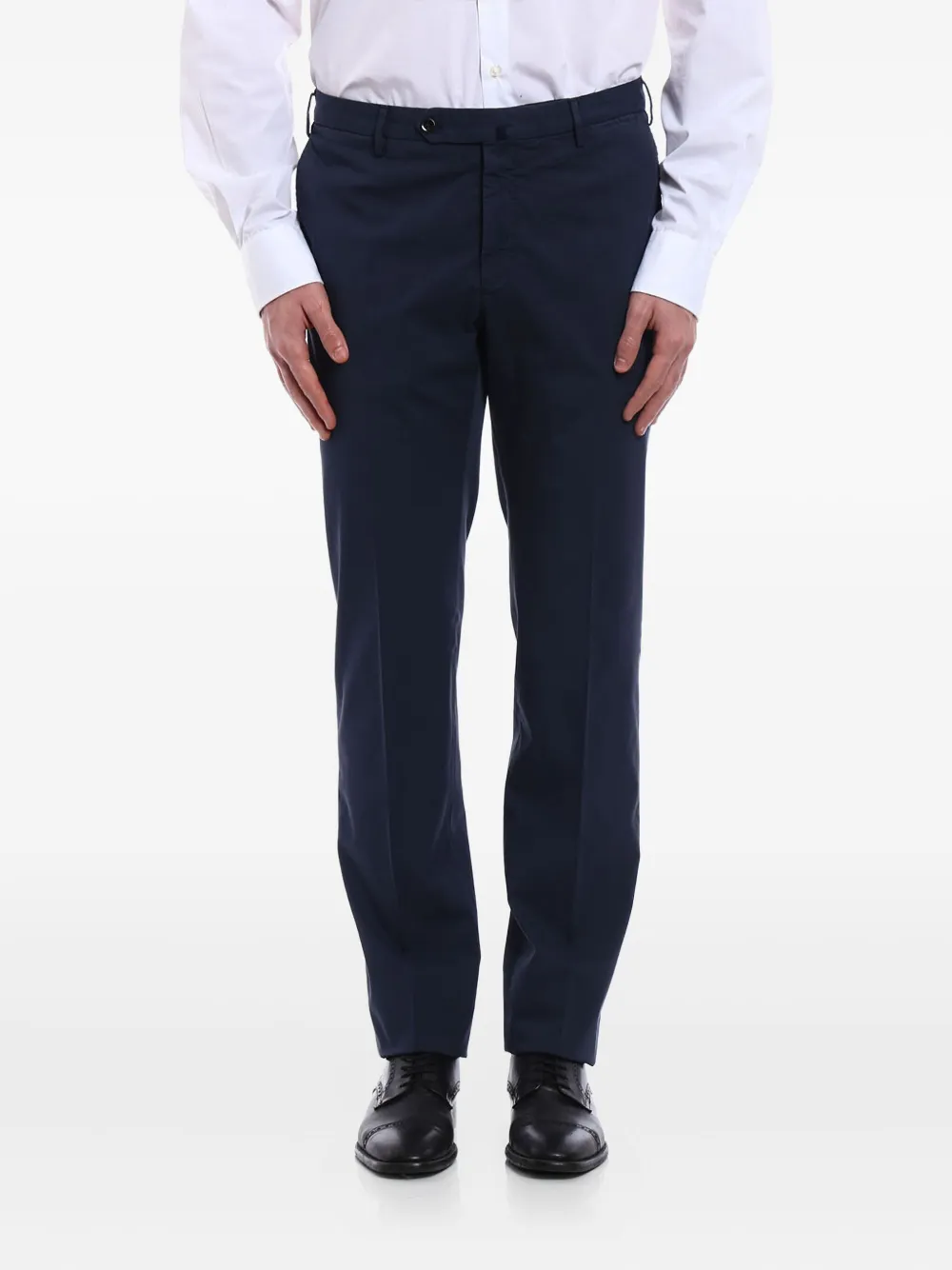 Incotex Straight broek Blauw