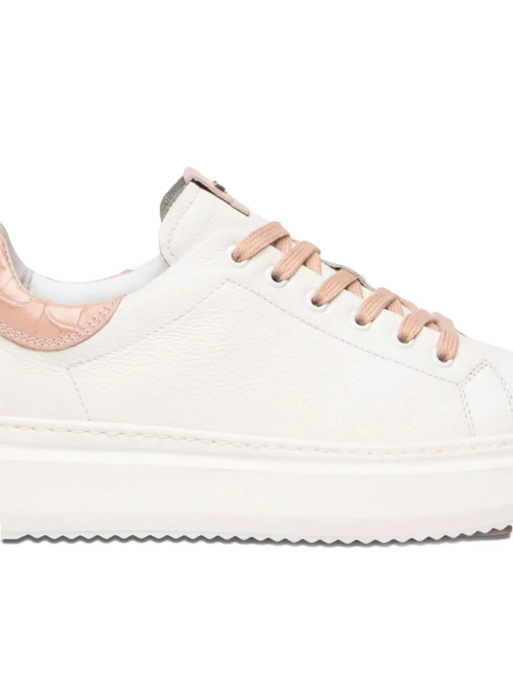 NERO GIARDINI leather sneakers - Wit