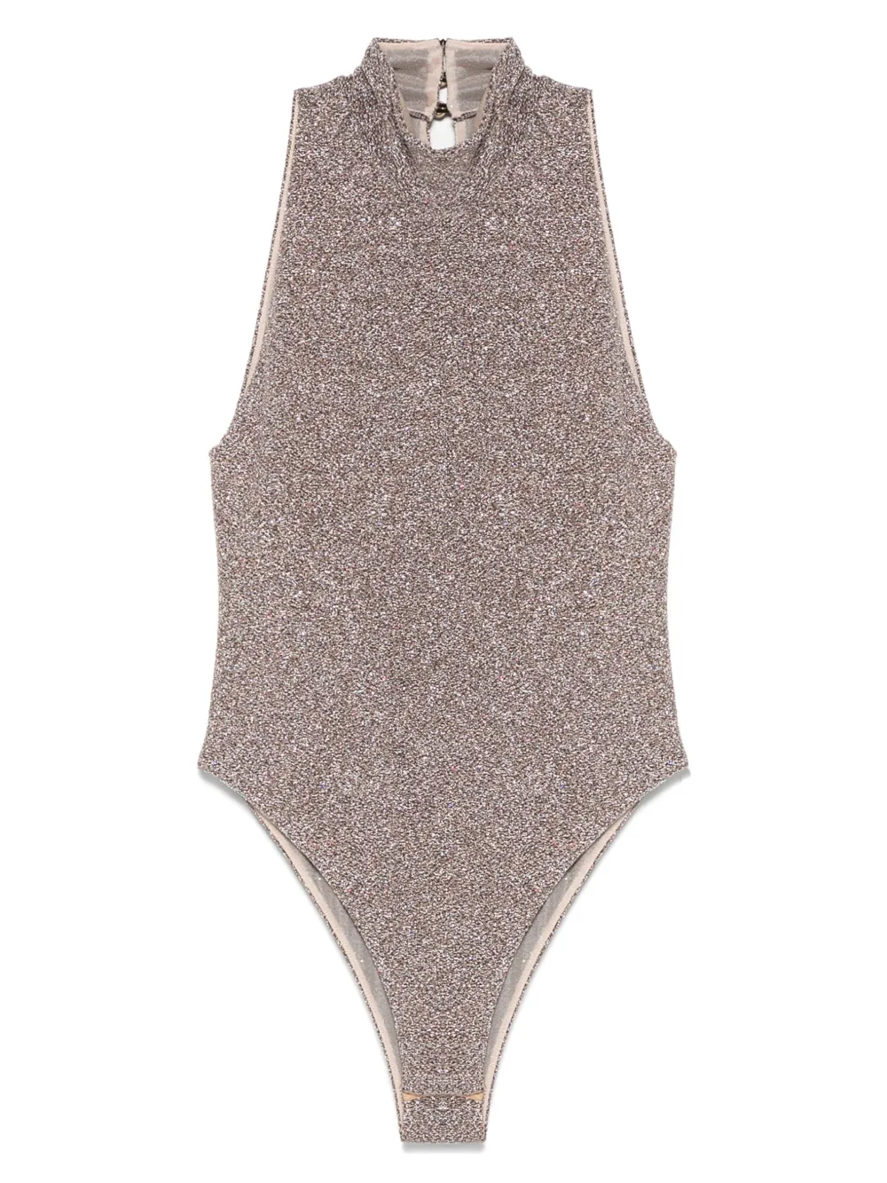 Forte Top met metallic-effect Zilver