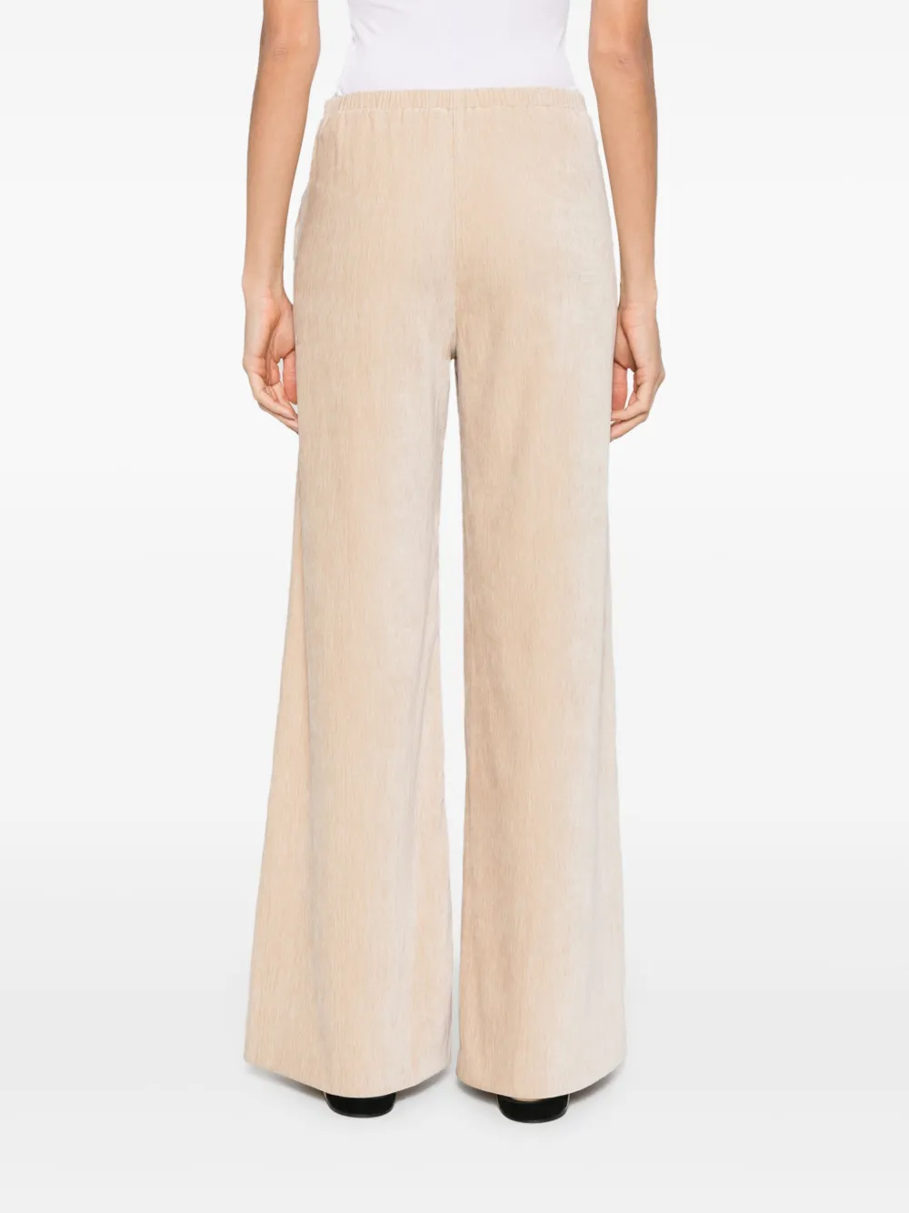 Forte Broek met textuur Beige