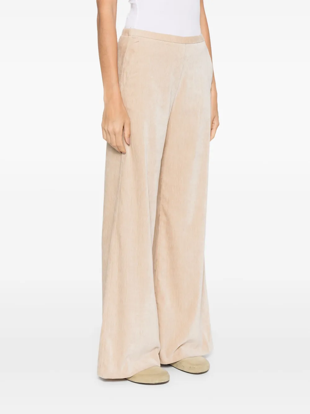 Forte Broek met textuur Beige