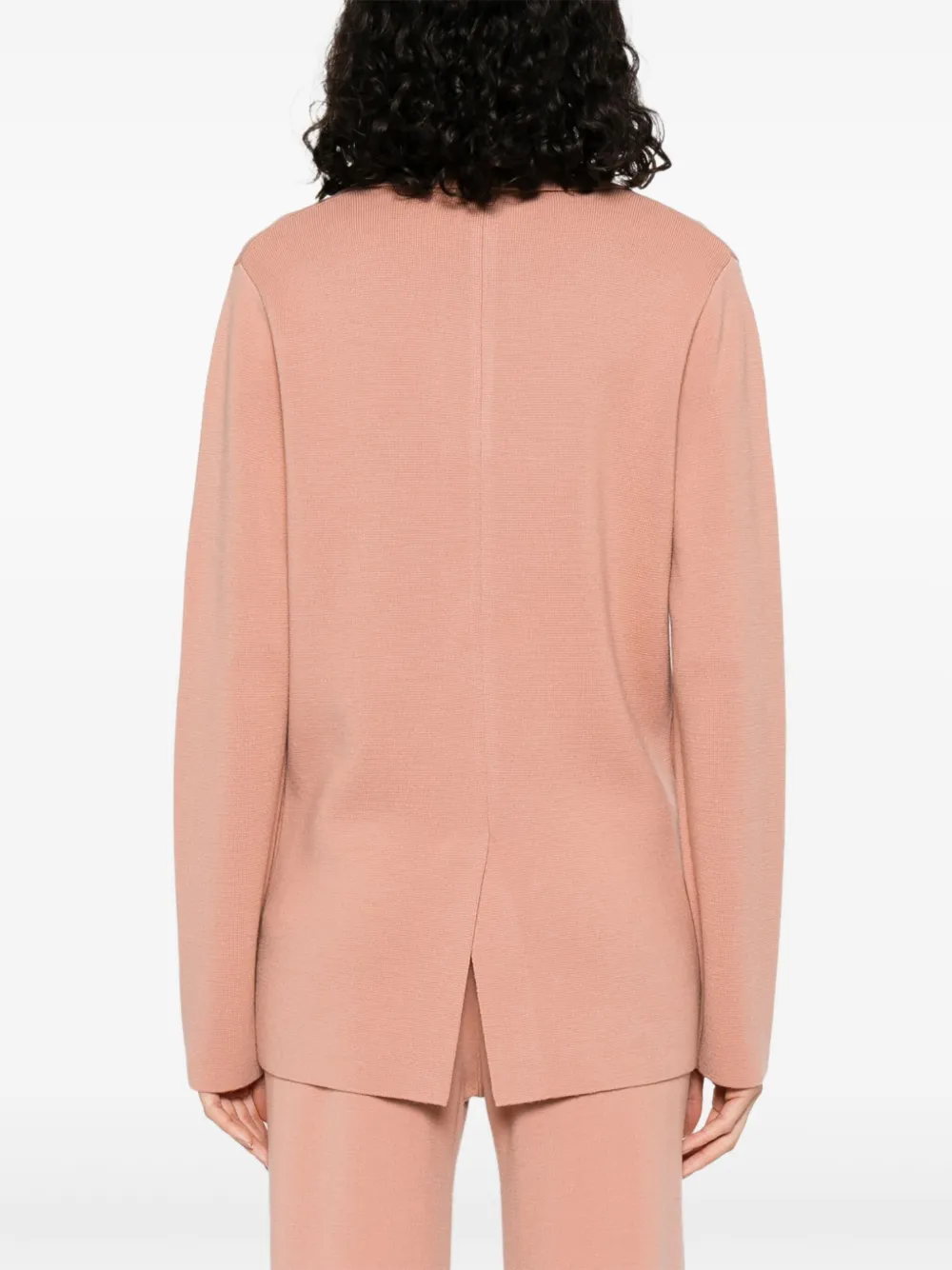 Forte Blazer met dubbele rij knopen Roze