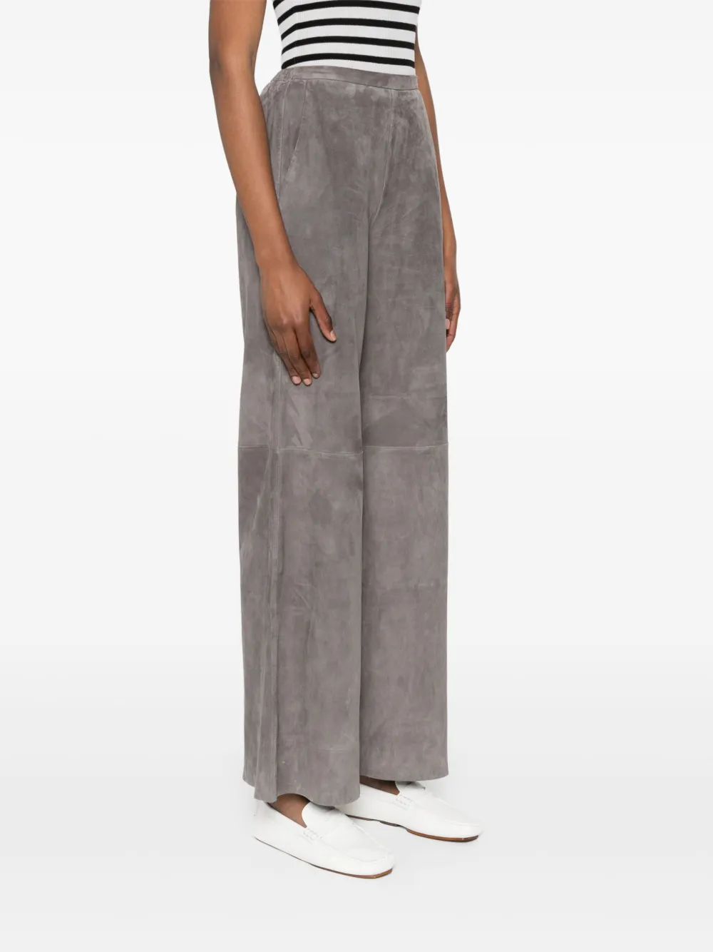 Forte Suède broek Grijs