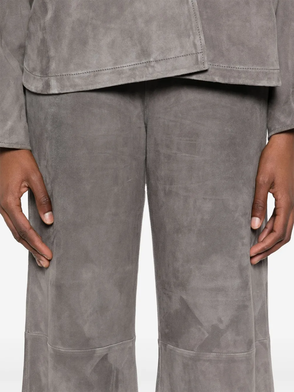 Forte Suède broek Grijs