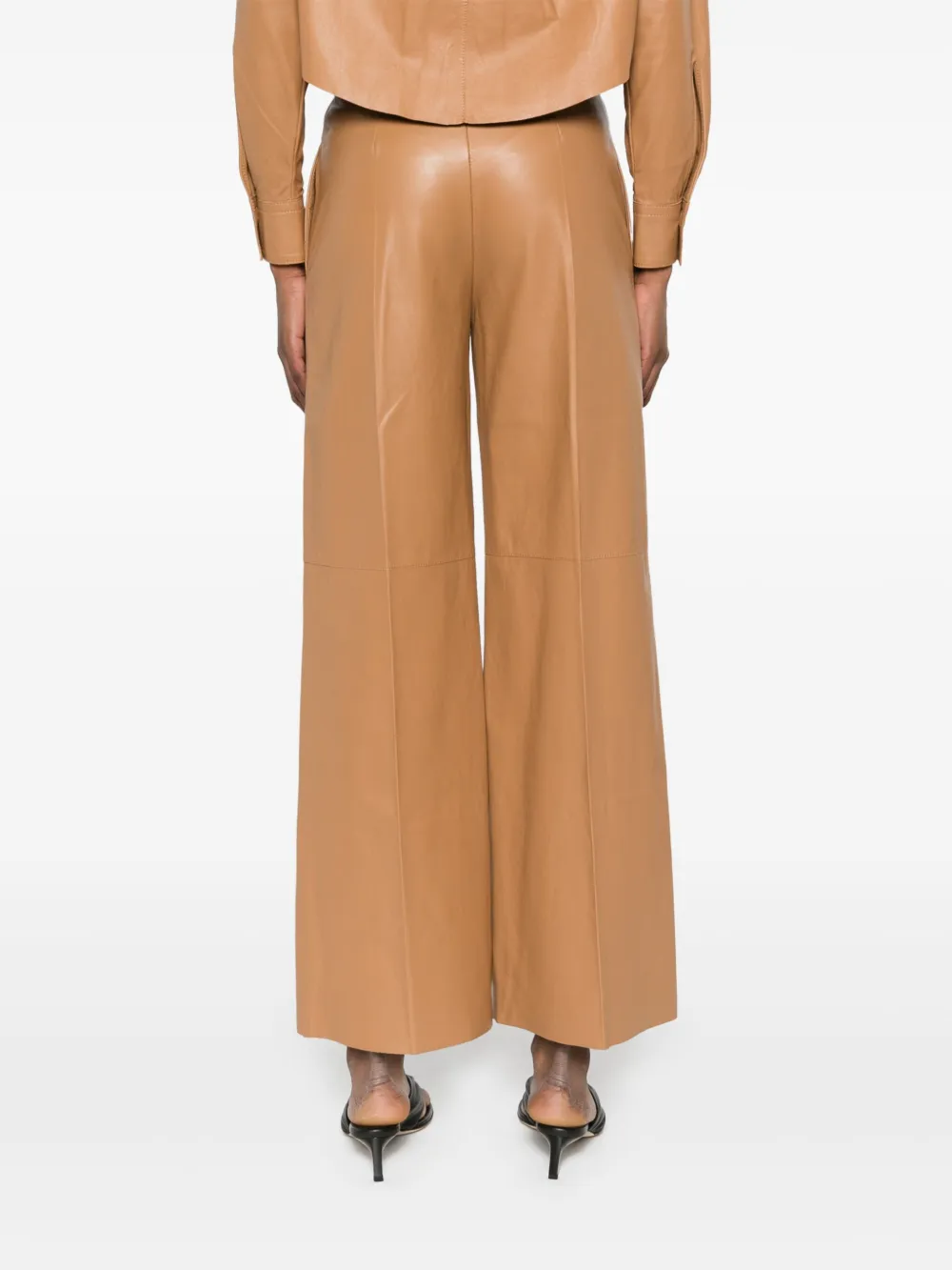Forte Leren broek Bruin