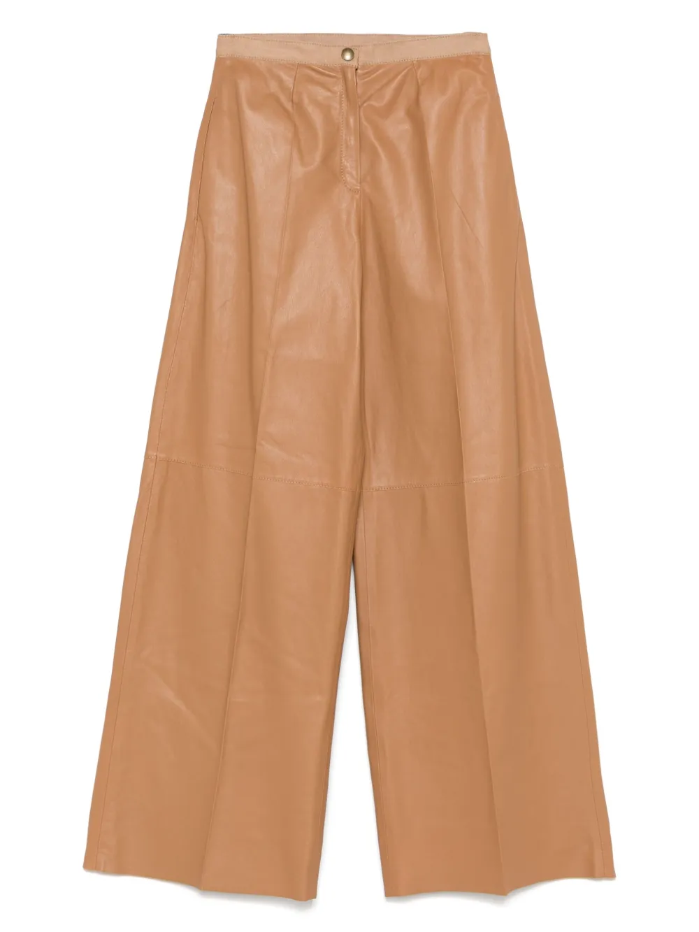 Forte Leren broek Bruin