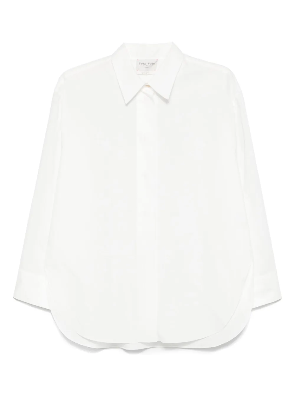 Forte Katoenen shirt Wit