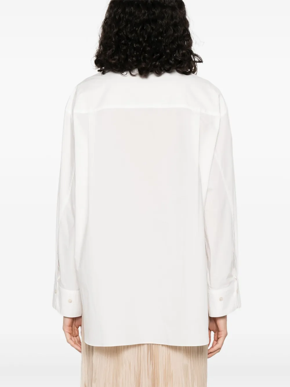 Forte Katoenen shirt Wit