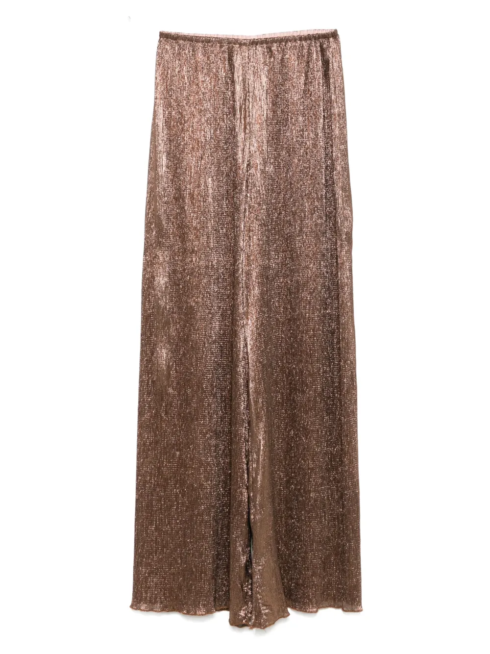 Forte Metallic broek Bruin