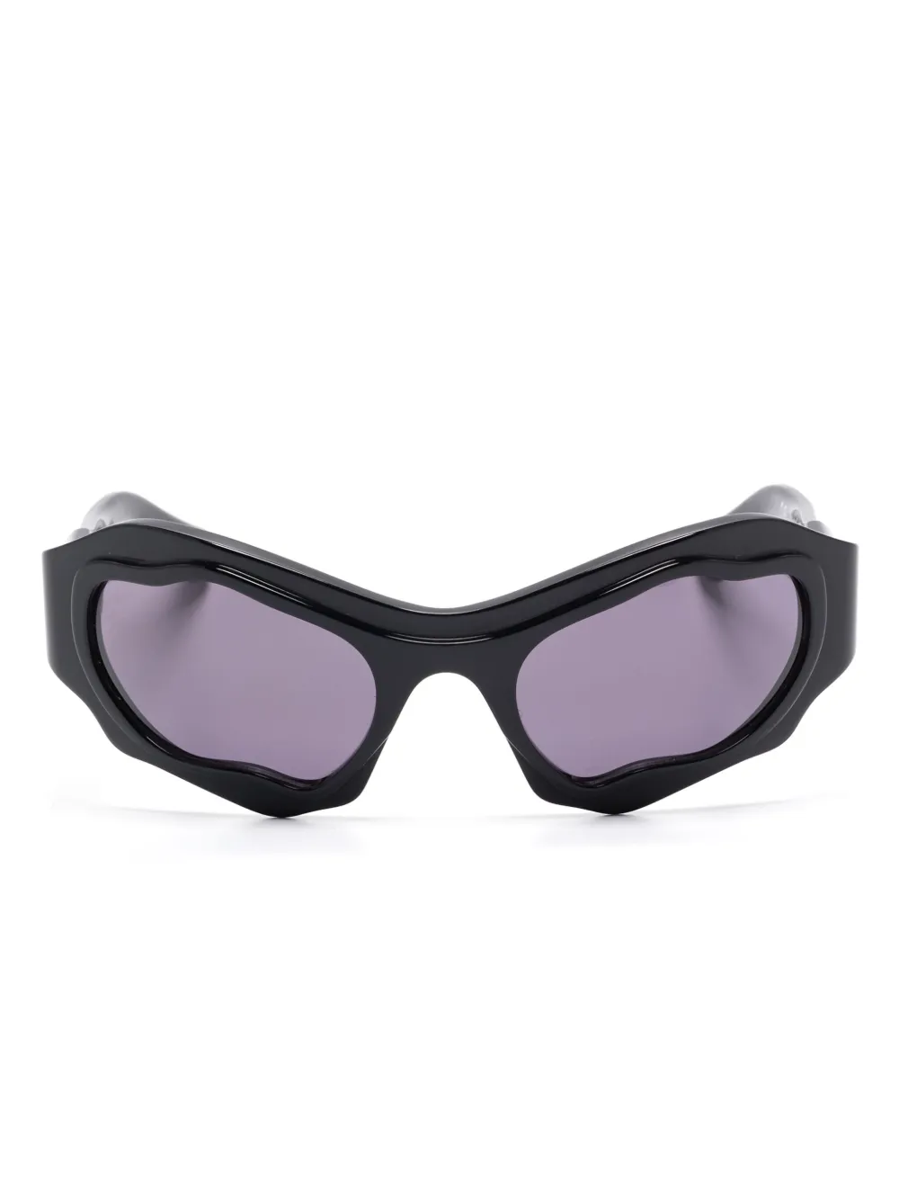 Kuboraum Bril met oversized montuur Zwart
