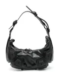 Innerraum small Half Moon shoulder bag - Black