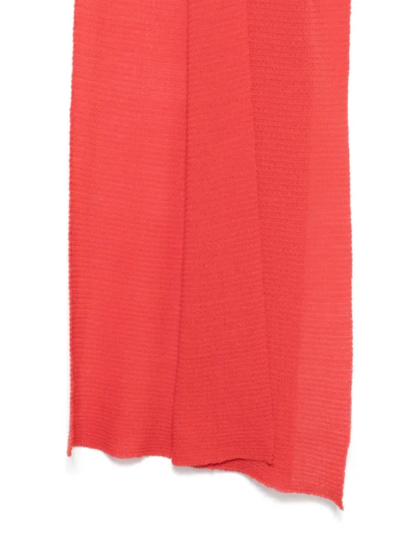 Homme Plissé Issey Miyake コットン スカーフ | レッド | FARFETCH JP