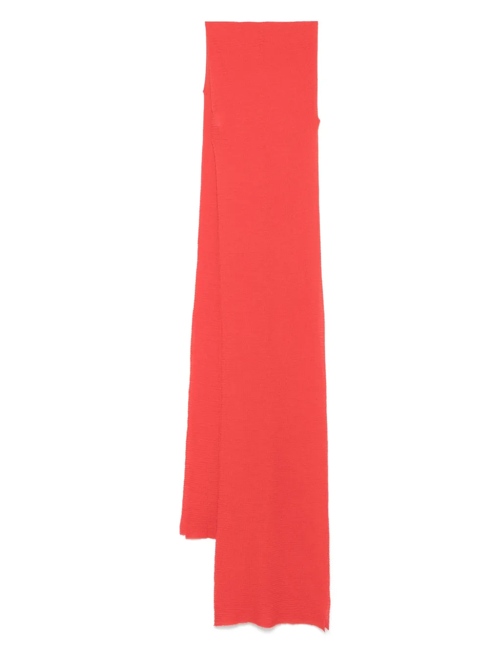 Homme Plissé Issey Miyake cotton scarf - Rosso