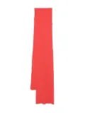 Homme Plissé Issey Miyake cotton scarf - Red