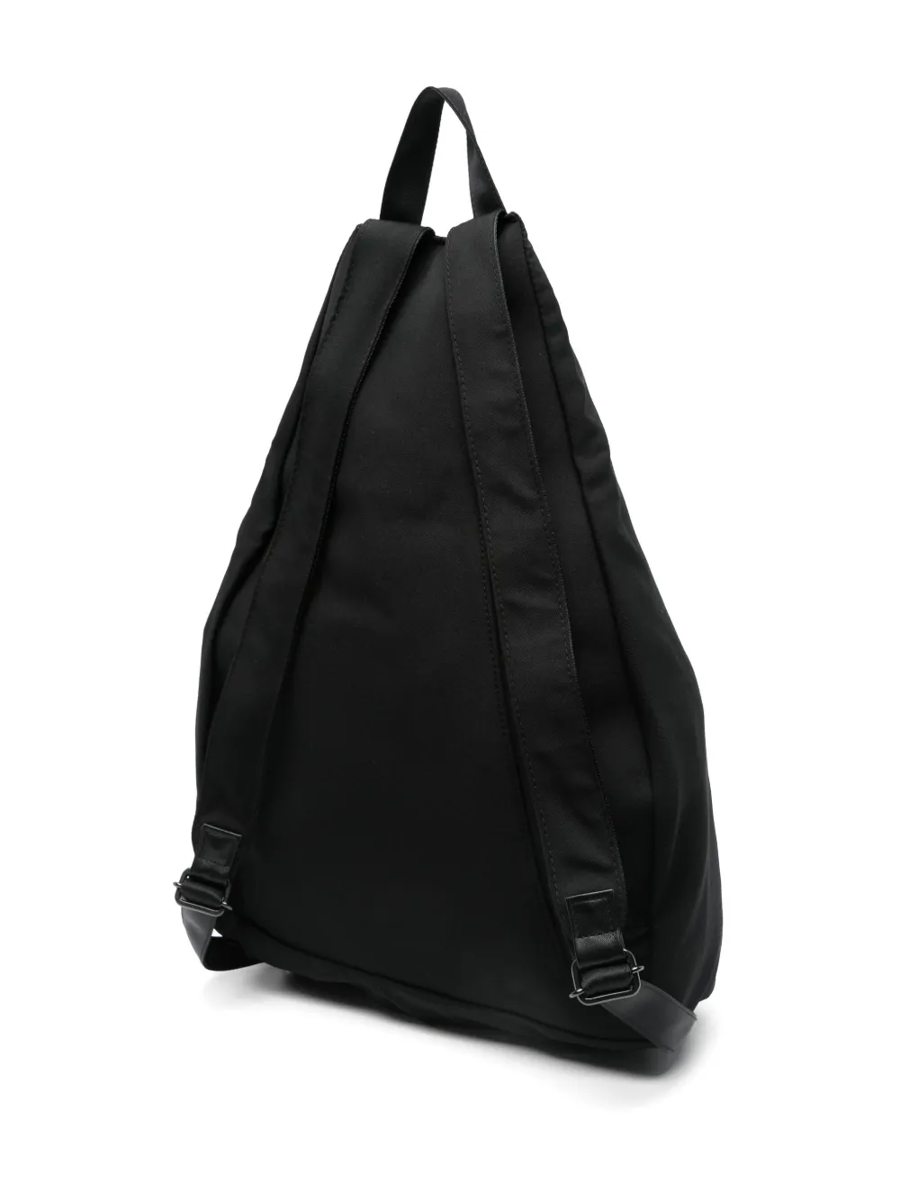 Yohji Yamamoto Rugzak met gesmockt detail Zwart
