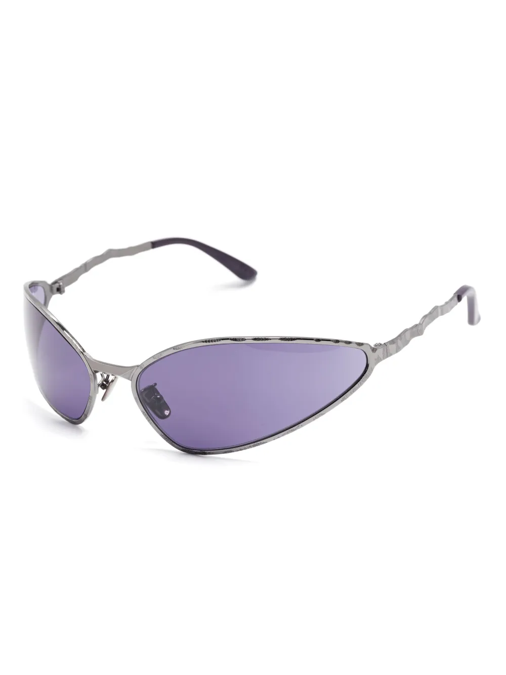 Kuboraum Bril met oversized montuur - Zilver