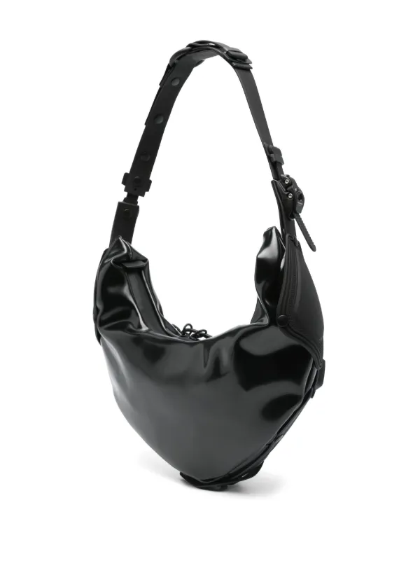 Innerraum Small Object M02 Half Moon Shoulder Bag | Black