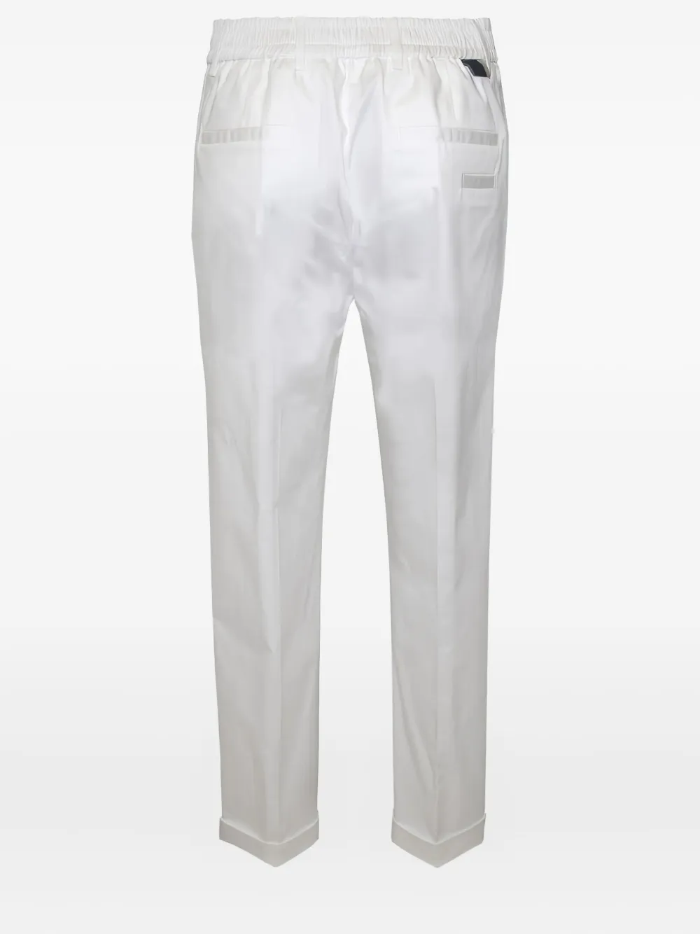 Low Brand Pleated Trousers In White