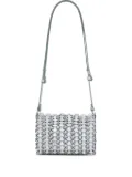 Rabanne chainmail-effect shoulder bag - Blue