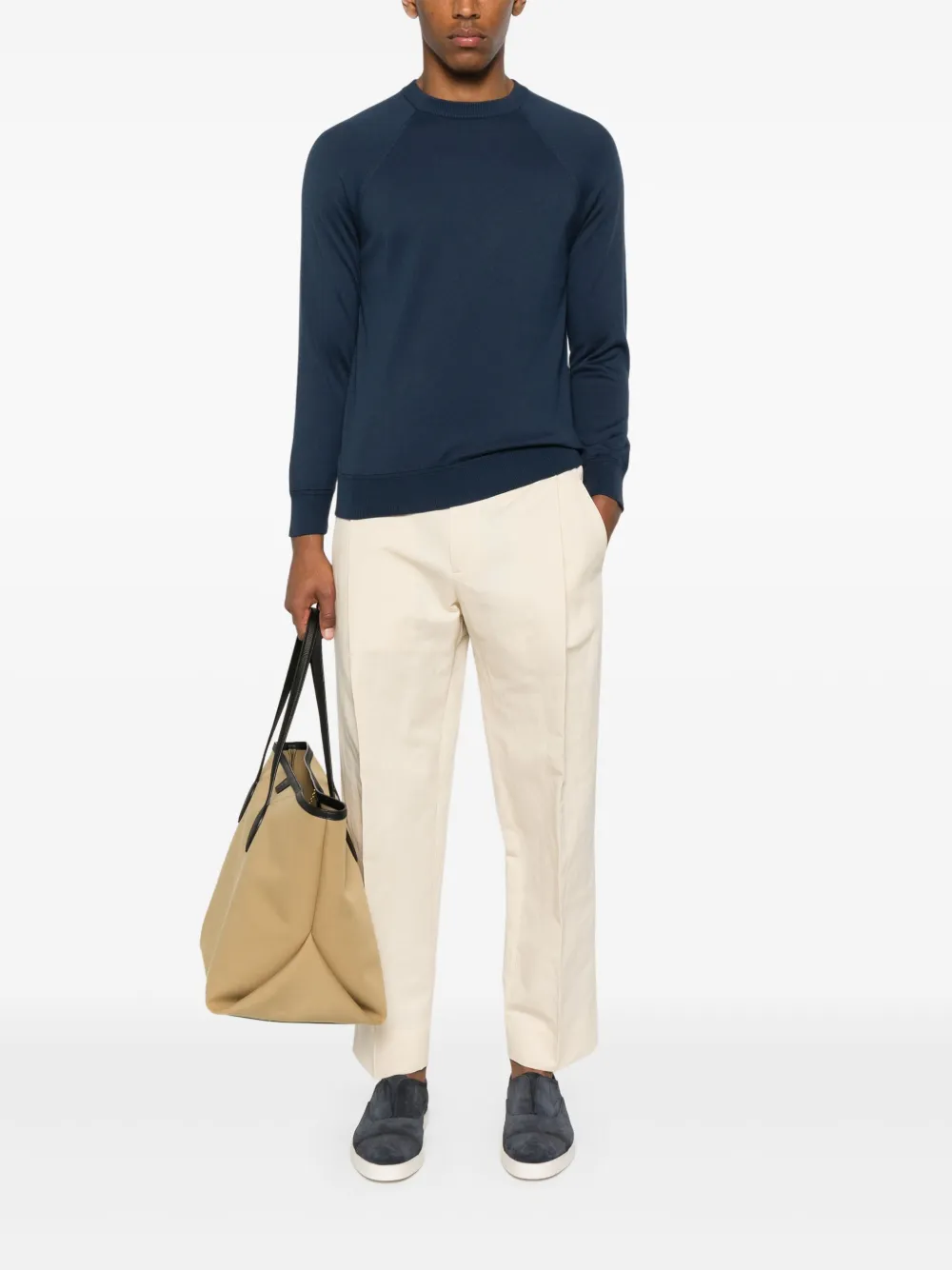Briglia 1949 cotton trousers - Beige