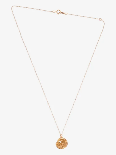 Alighieri The Aquarius Medallion necklace