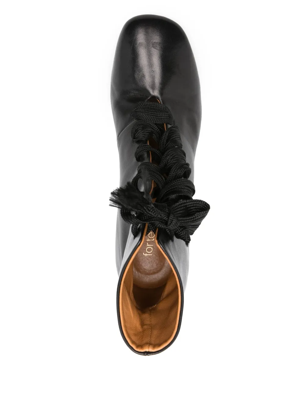 Forte 90mm lace-up boots Black