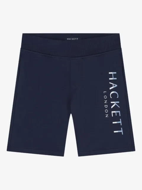 Hackett Kids logo-print track shorts