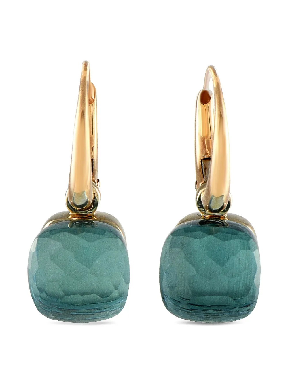 Pre-owned Pomellato 18k Yellow Gold Nudo Earrings