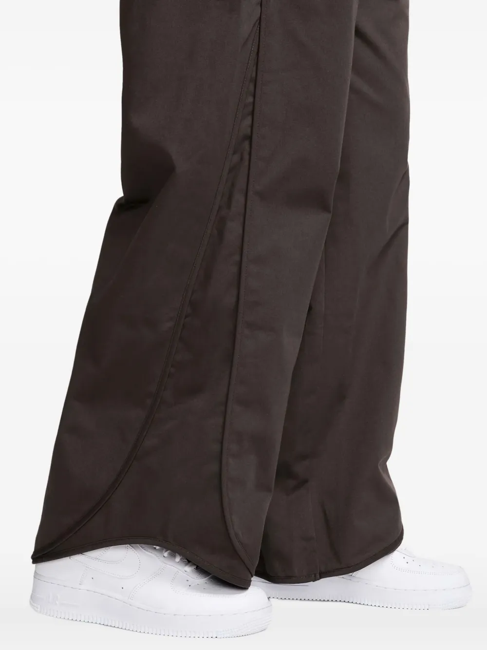 Nike Trainingsbroek met Swoosh-logo Bruin