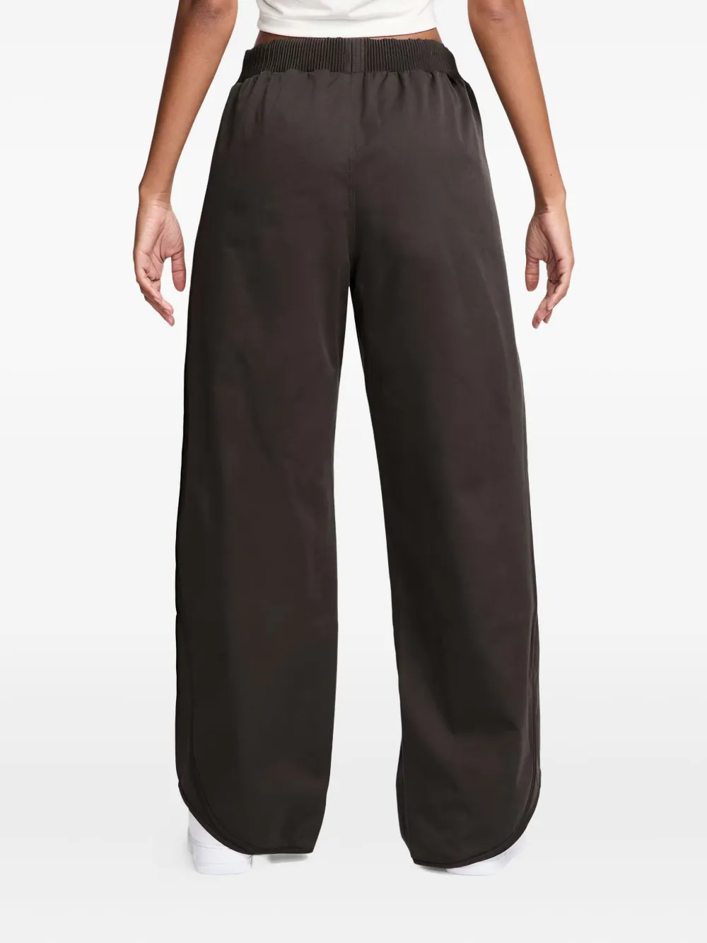 Nike Trainingsbroek met Swoosh-logo Bruin
