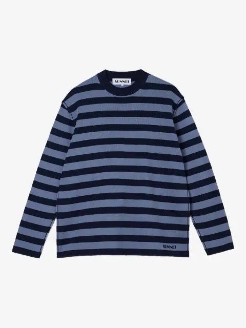 Sunnei organic cotton striped sweater