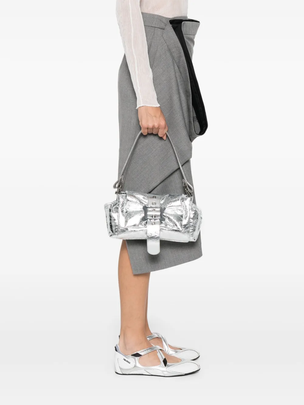 Vivienne Westwood Hazel Frame shoulder bag - Zilver