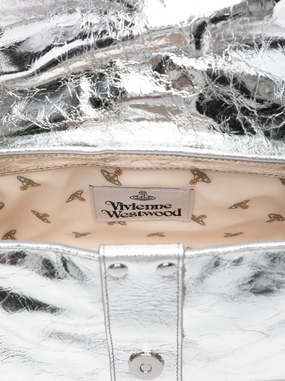 Vivienne Westwood Hazel Frame schoudertas Zilver