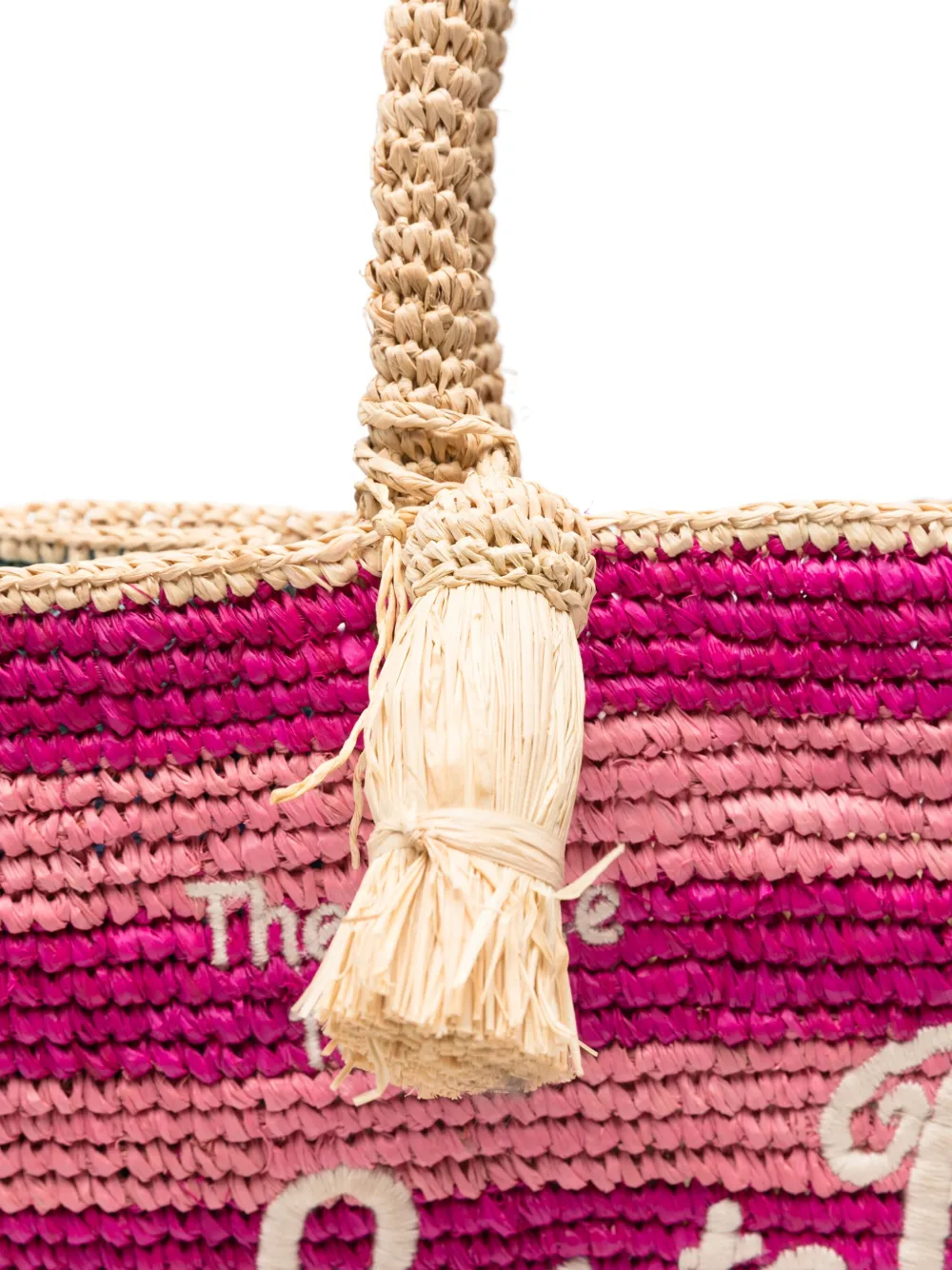 MC2 Saint Barth Colette shopper Roze