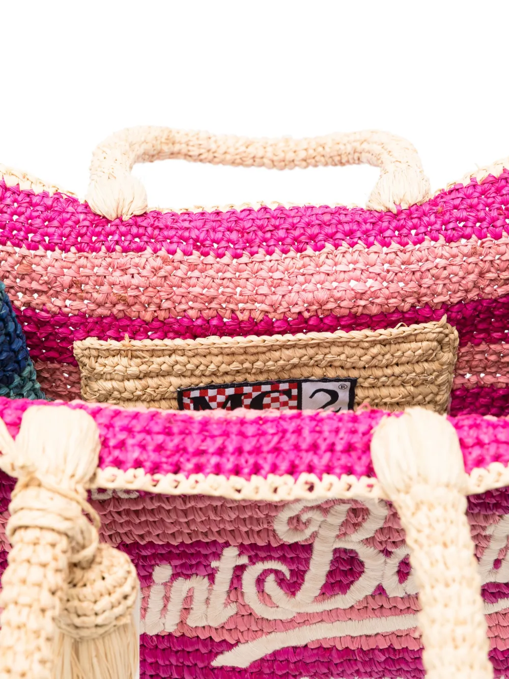 MC2 Saint Barth Colette shopper Roze