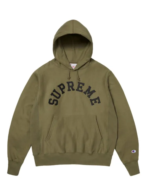 X Champion® hoodie 'SS 25 - Olive' - Supreme - Modalova