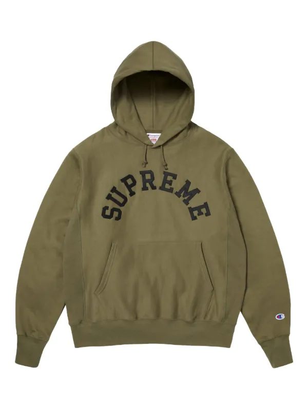 Supreme x Champion Zip Up Hooded Sweatshirt | 2024 Spring