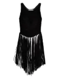 Philosophy Di Lorenzo Serafini fringe-detail top - Black