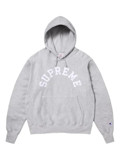 Supreme x Champion® logo-print hoodie 