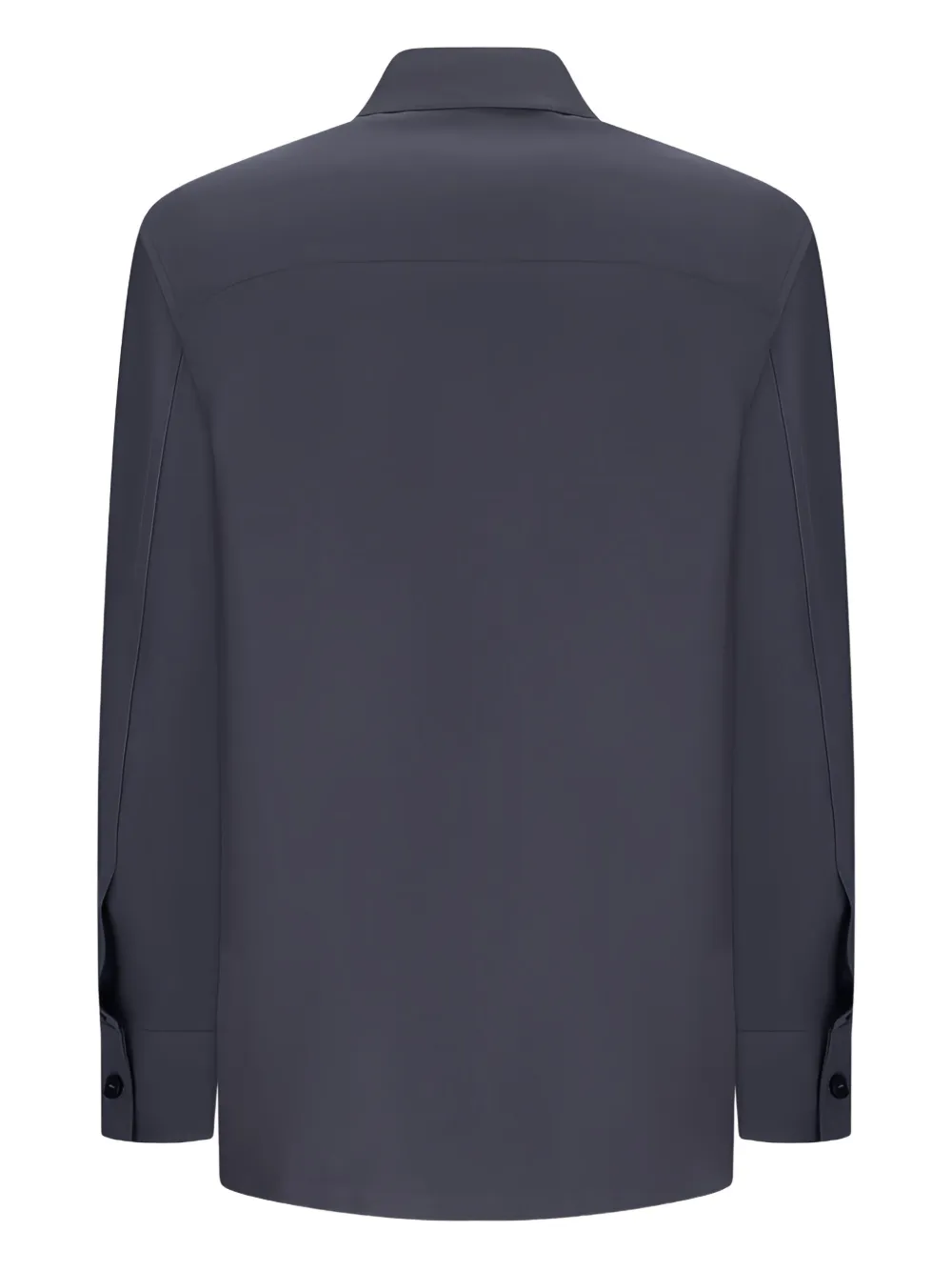 Jil Sander pocket-detail cotton shirt - Grijs