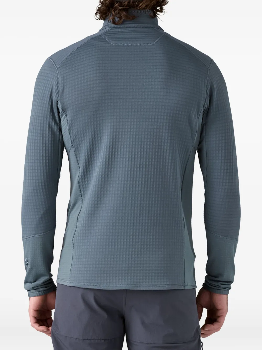 Patagonia R1 fleece jack Blauw