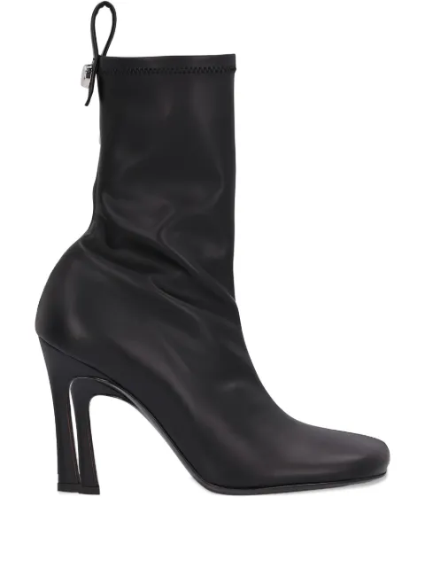 The Attico 95mm leather sock boots