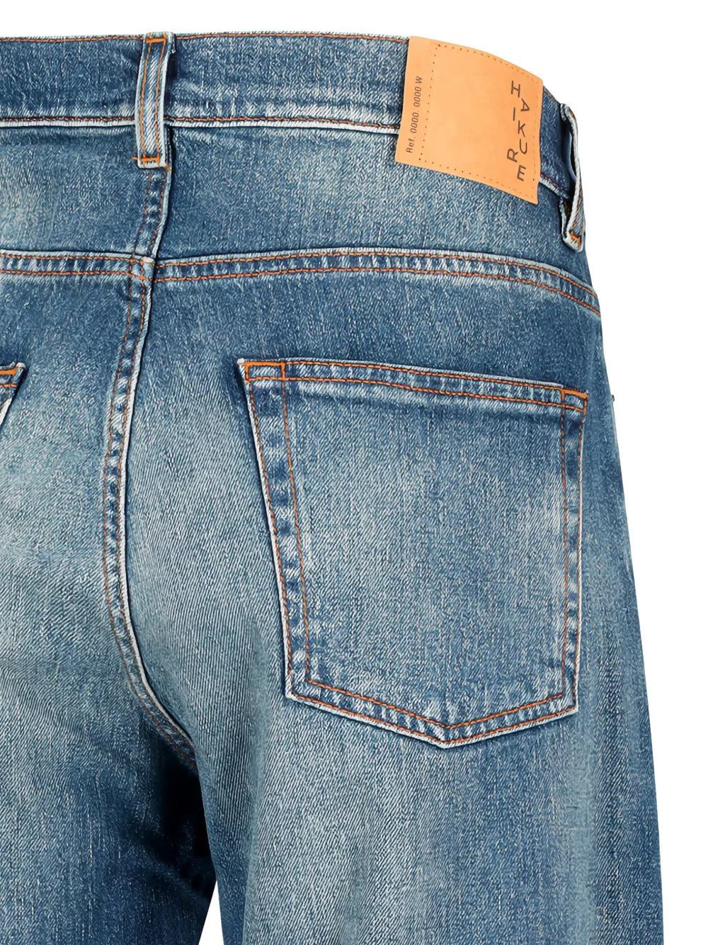 Haikure Tokyo jeans met vervaagd effect Blauw
